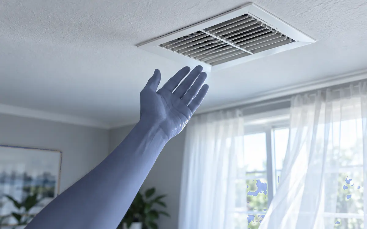 AC not cooling being diagnosed on a residential HVAC system
